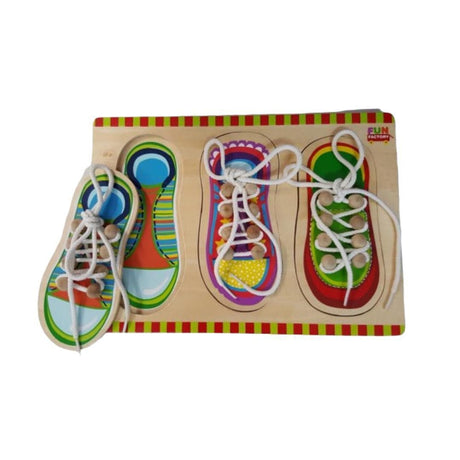 Shoe Lacing Puzzle-Educational Play-My Happy Helpers