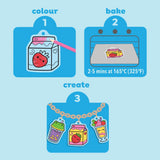 Shrink Bracelets - Kawaii Drinks