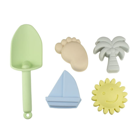 Silcone beach set pastel gelato