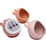 Silicone Non Slip Suction Bowl - Plum