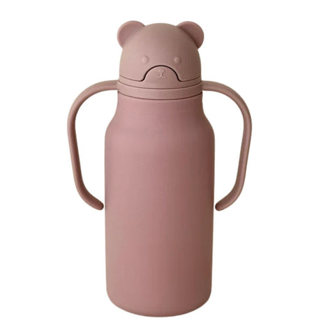 Silicone Water Bottle Mauve