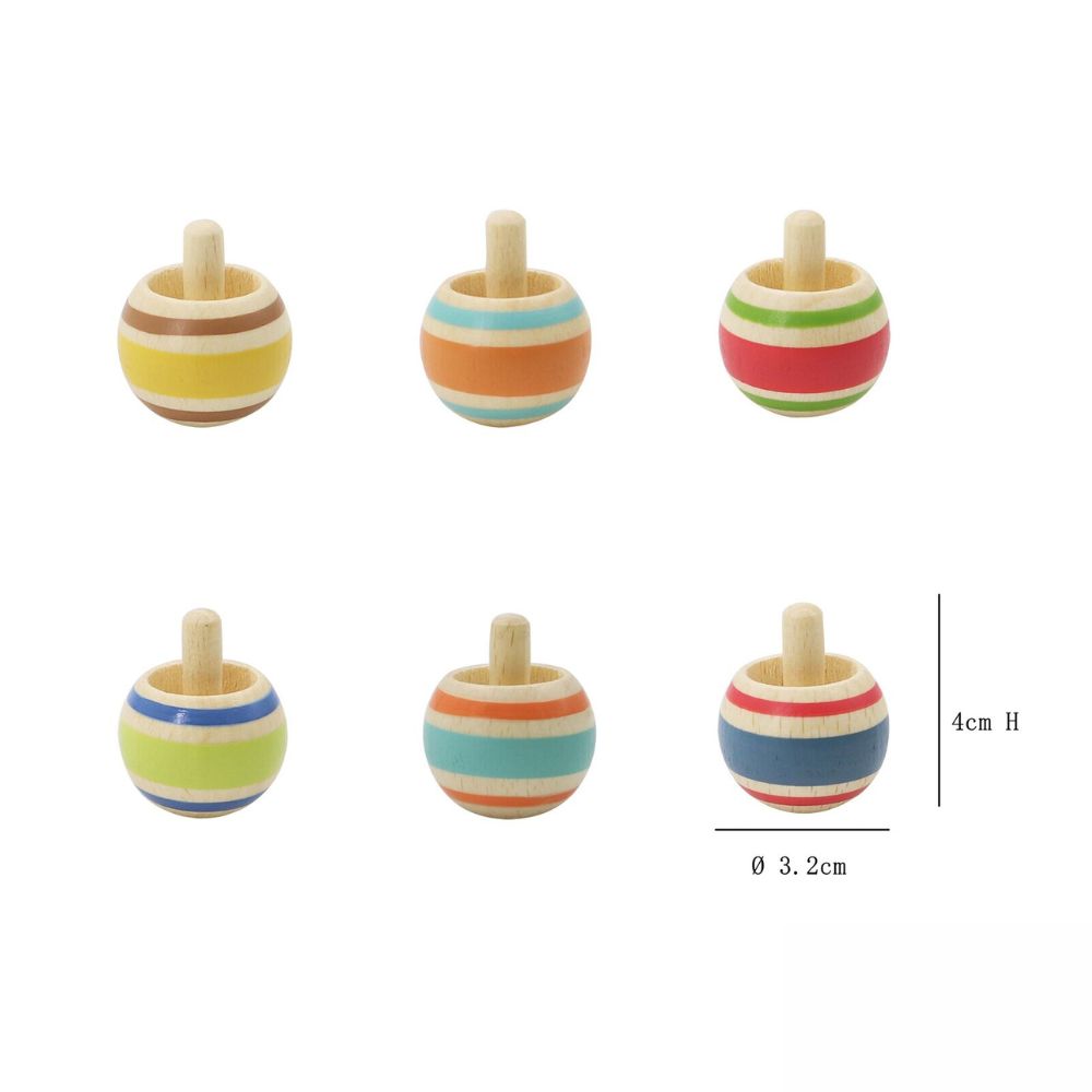 Single Spinning Tops