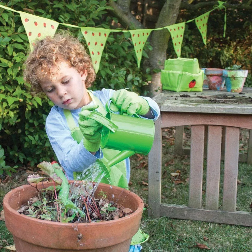Small Tote Bag with Garden Tools
