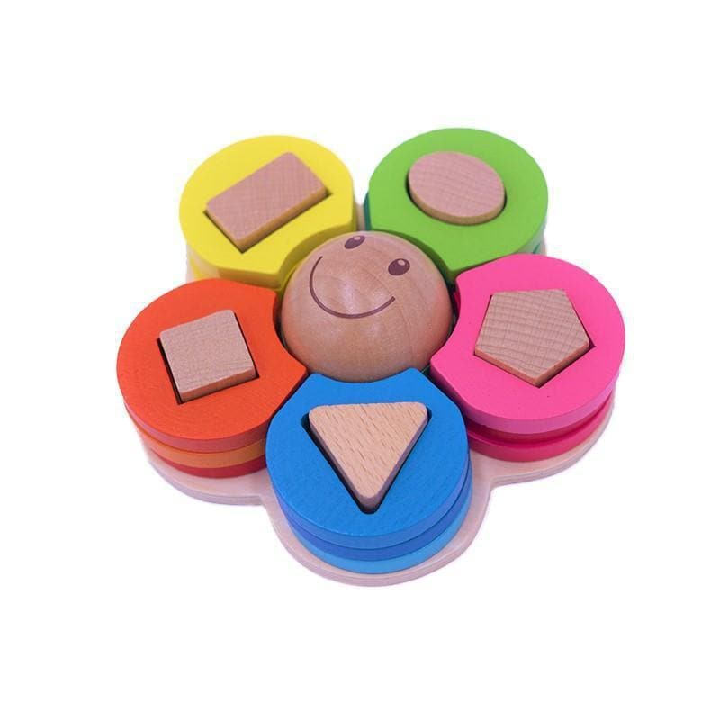 Smiling Shapes Puzzle-Educational Play-My Happy Helpers