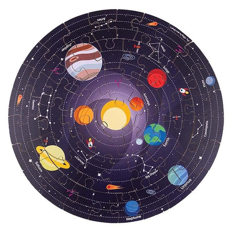 Solar System Floor Puzzle-Educational Play-My Happy Helpers