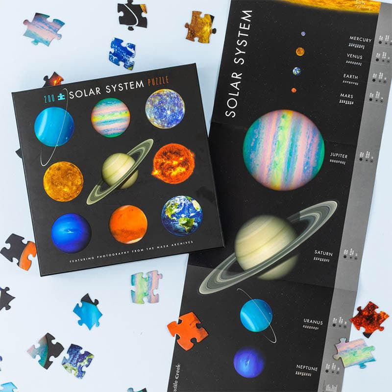Solar System Space Puzzle - 200pcs-Educational Play-My Happy Helpers