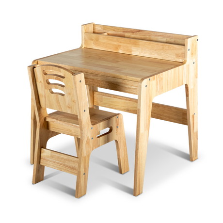 Solid Wood Study Table Set