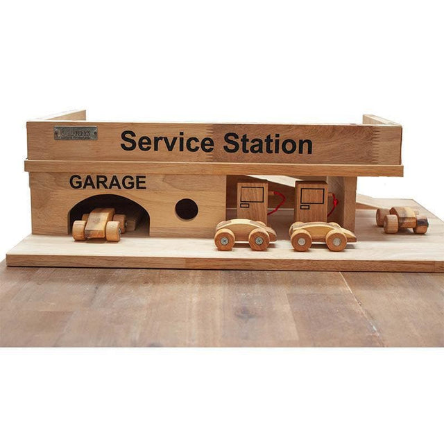 Solid Wooden Service Station