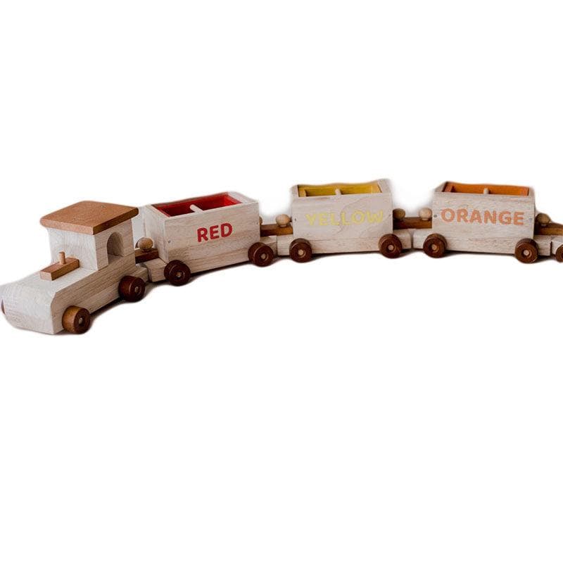 Qtoys - Wooden Sorting Train | My Happy Helpers
