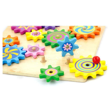 Spinning Gears Board-Educational Play-My Happy Helpers
