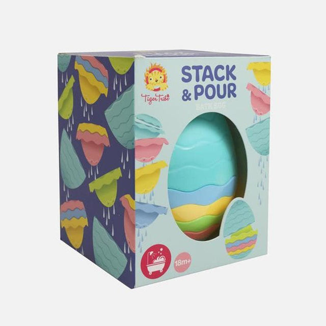 Stack and Pour - Bath Egg-Babies and Toddlers-My Happy Helpers