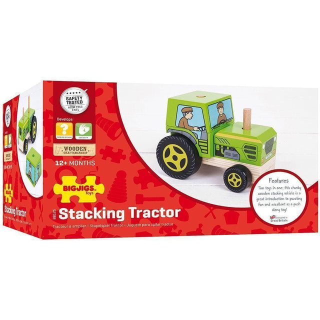 Stacking Tractor-Construction Play-My Happy Helpers