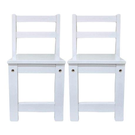 Standard Chair Set of Two - White