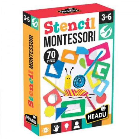 Stencil Montessori-My Happy Helpers