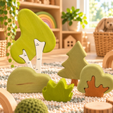 Wooden Trees - Set 2 November Pre Order