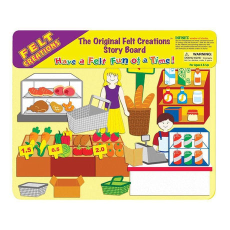 Supermarket - Story Board-Educational Play-My Happy Helpers