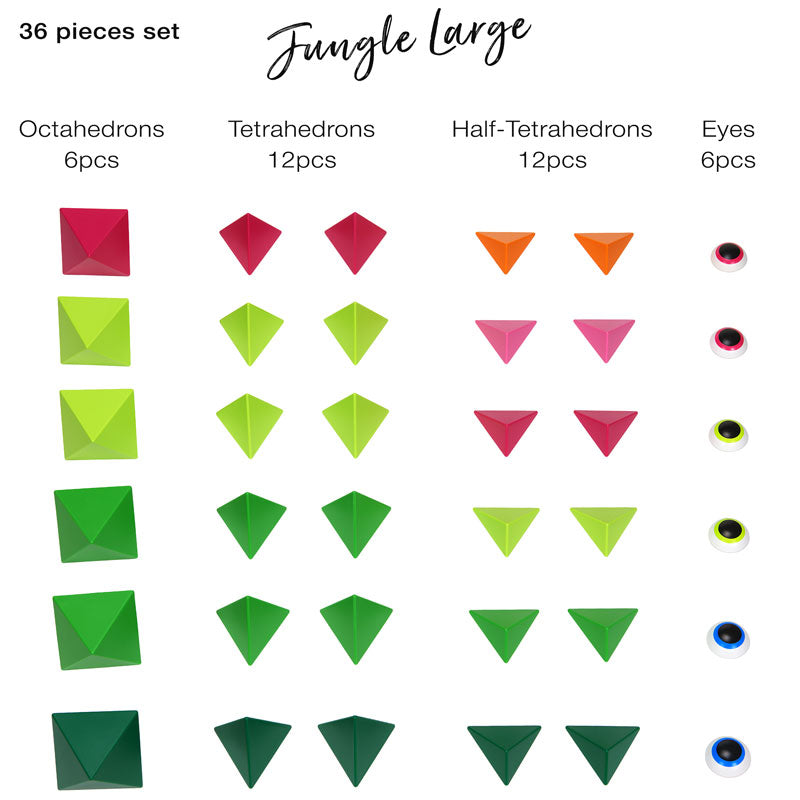 Jungle-Large 36 Pcs