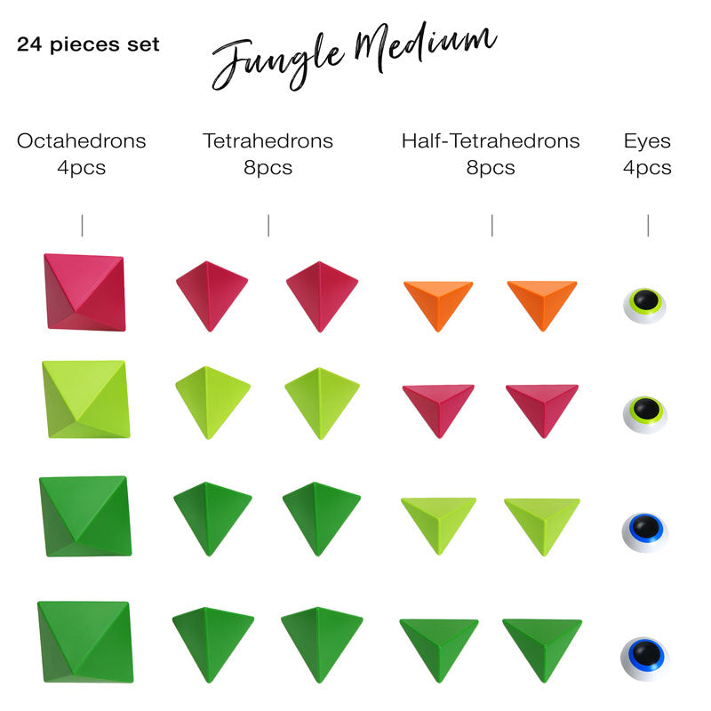 Jungle-Medium 24 Pcs