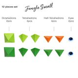 Jungle-Small 12 Pcs