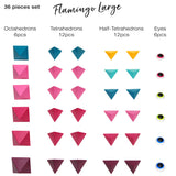 Flamingo-Large 36 Pcs