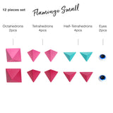 Flamingo-Small 12 Pcs