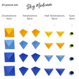Sky-Medium 24 Pcs