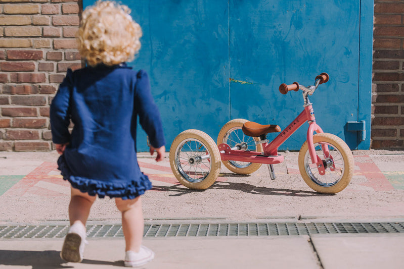 Matte Pink Vintage Trybike