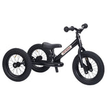 Matte Black Steel Trybike with Black Seat & Grips