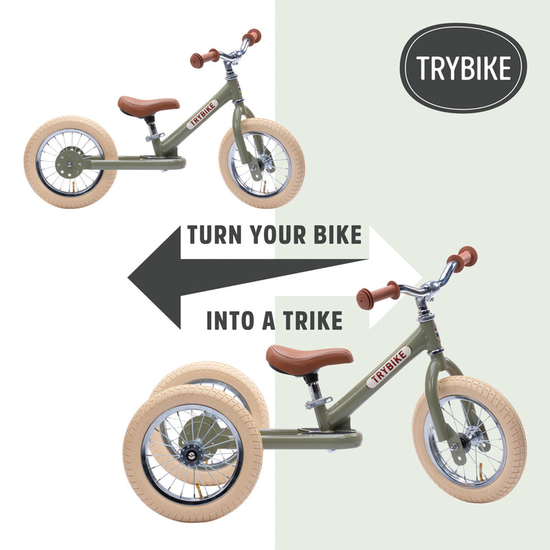 Matte Green Vintage Trybike