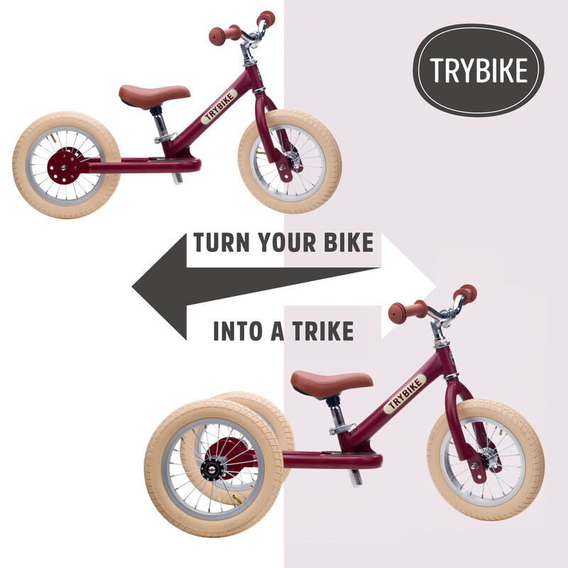 Matte Red Vintage Trybike