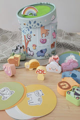 My Forest Friends Animal Touch and Match Mystery Bucket