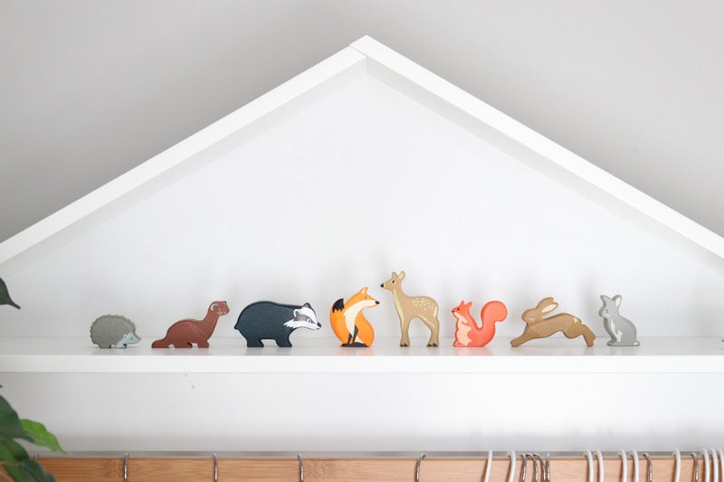 Fallow Deer Wooden Animal