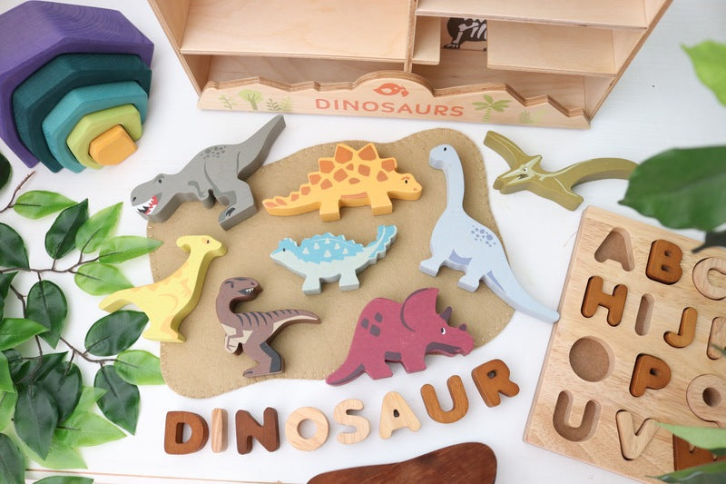 Ankylosaurus Wooden Dinosaur