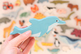 Dolphin Wooden Animal