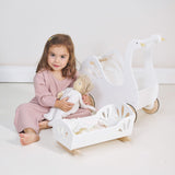 Sweet Swan Doll Pram