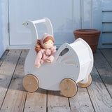 Sweet Swan Doll Pram