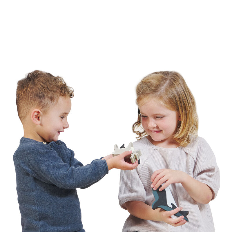 Polar Animals Display Shelf Set
