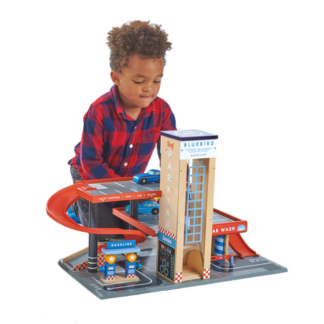 Tender Leaf Blue Bird Service Station from the Tender Leaf Toys range at My Happy Helpers