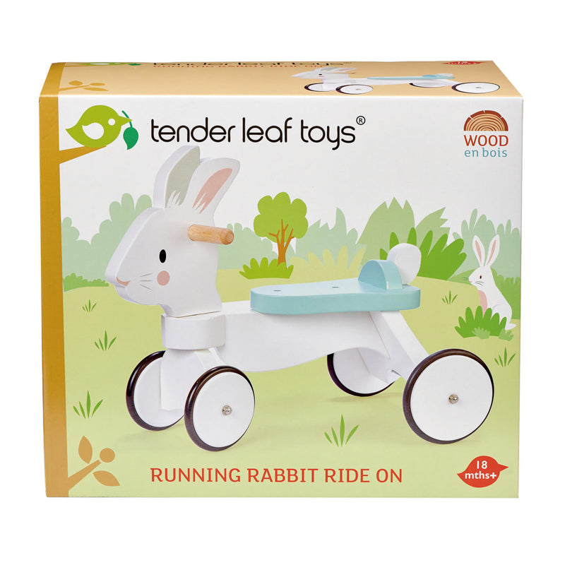 Running Rabbit Wooden Ride On