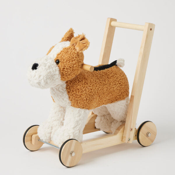 Push along dog walker shop