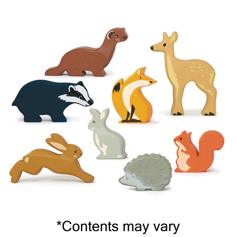 8 Woodland Animals