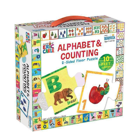 The World of Eric Carle™ 2-Sided Alphabet & Counting Puzzle-Educational Play-My Happy Helpers