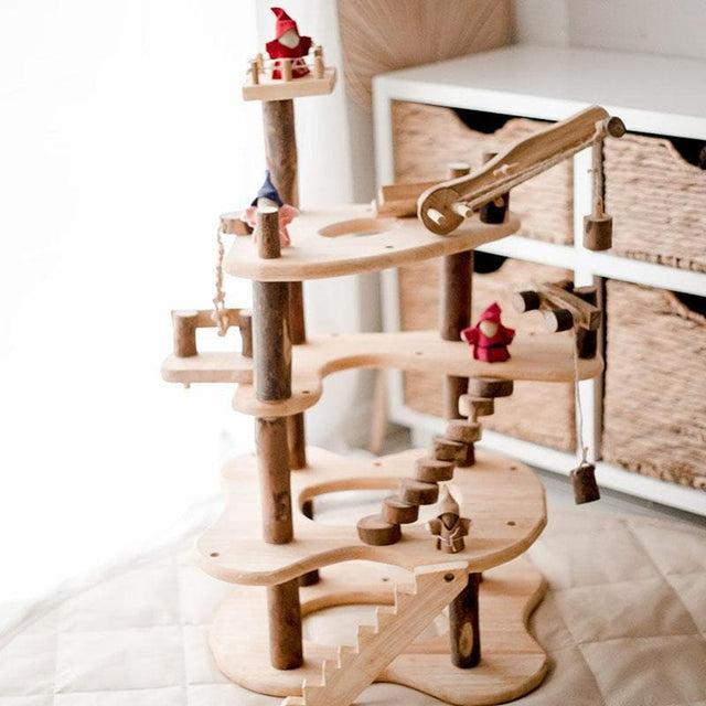 Three Level Tree House Play Set