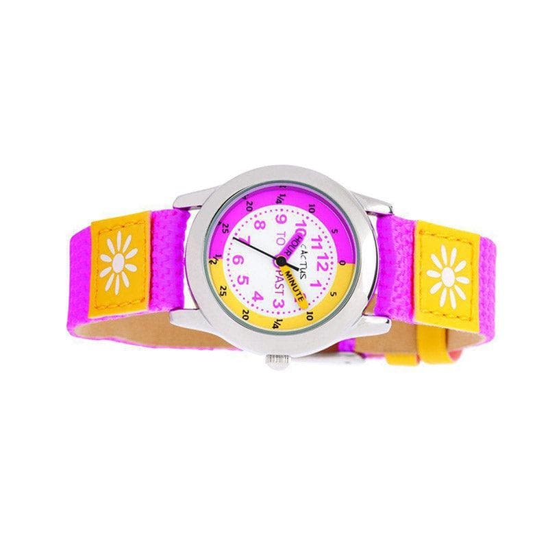 Time Teacher - Girls Watch - Pink / Yellow-Educational Toys-My Happy Helpers