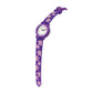Timekeeper - Kids Watch Purple with Flowers-Educational Toys-My Happy Helpers