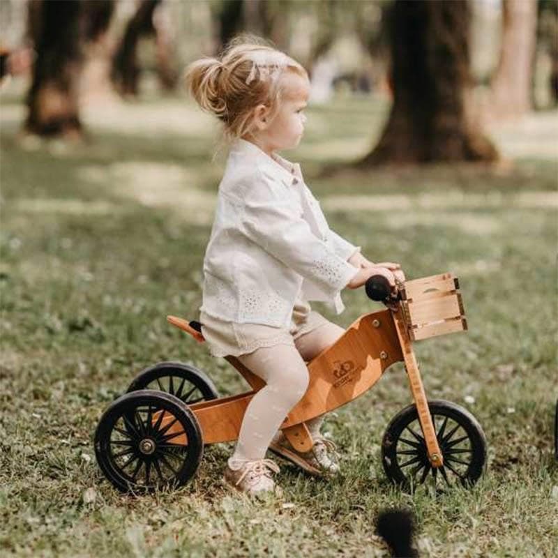 Kinderfeets bamboo 2 in 1 tiny store tot trike