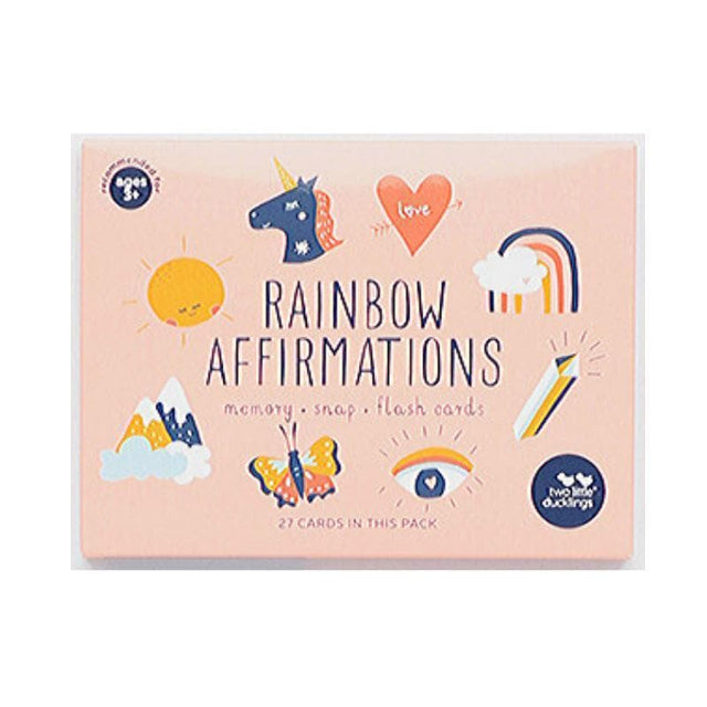Toddler Affirmations and Rainbow Memory Game Set-Creative Play & Crafts-My Happy Helpers