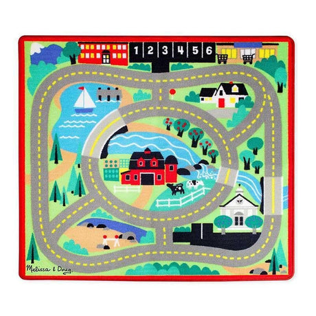 Town Road Play Rug & Vehicles-Small World Play-My Happy Helpers