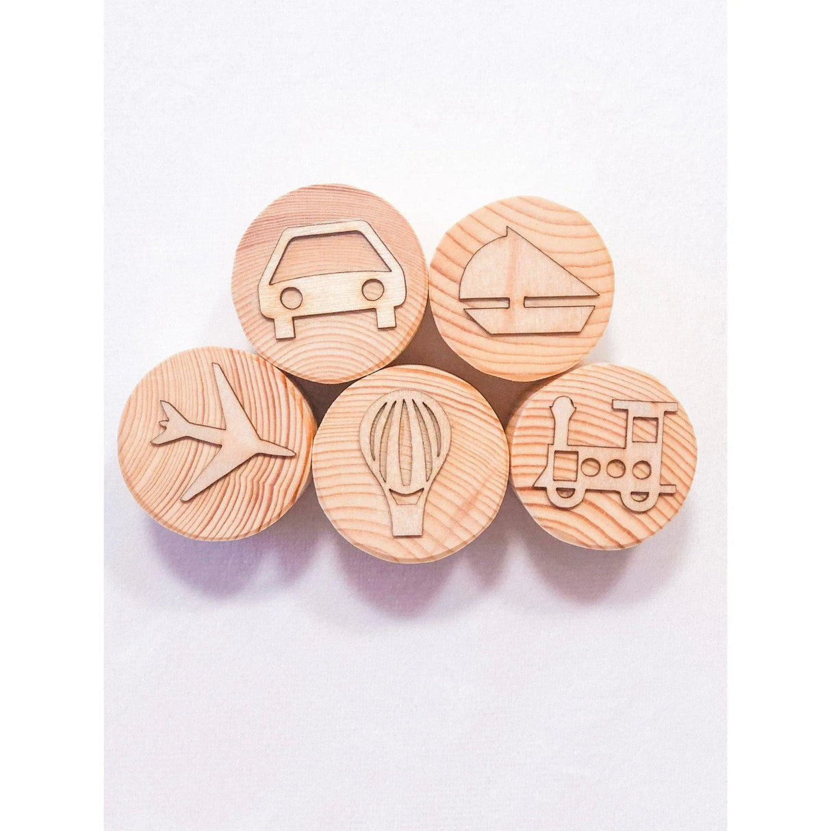 Transport Play Dough Stamps
