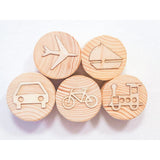 Transport Play Dough Stamps